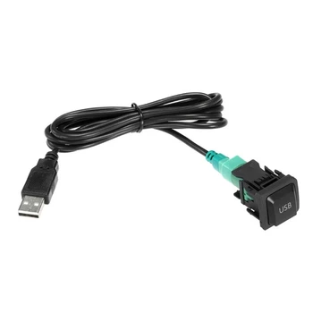 pre MK5 MK6 5 6 Auta USB Kábel Univerzálny Auto USB Adaptér Linka 4 Pin USB Adaptér Drôt Line F19A
