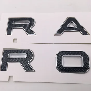 Pre Range Rover Range Rover SPORT, DISCOVERY EVOQUE VELAR Písmená Znak, Odznak Logo Auta Styling Krytom batožinového priestoru Odznak Nálepky