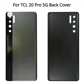 Pre TCL 20 Pro 5G Testované Nové Sklo Zadný Kryt Batérie Dvere Bývanie Zadné Prípade Opravy Diely Vymeňte Pre TCL 20 Pro 5G Zadný Kryt