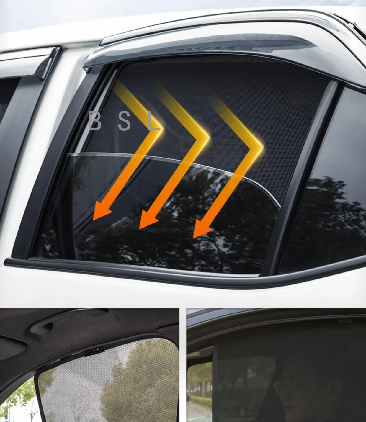 Pre Toyota RAV4 XA50 2018-2023 Rav 4 Magnetické Auto Slnečník Štít, Predné čelné Sklo Opony zadné Zadné Bočné Okná slnečník Clonu5