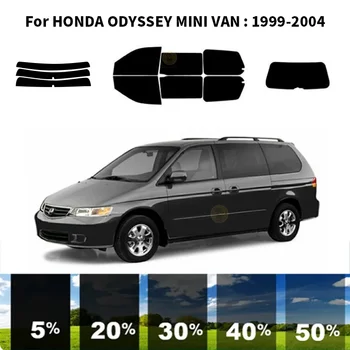 Precut nanoceramics auto UV Okno Odtieň Auta Automobilový Okno Film Pre HONDA RA6 RA8 ODYSSEY MINI VAN 1999-2004