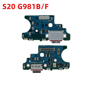 Pôvodné Dock Konektor USB Nabíjačka Nabíja Rada Port Flex Kábel Doska Pre Samsung Galaxy S20 S21 Plus Ultra Fe 4G 5G G981B