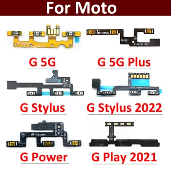 Pôvodné Energie Na Vypnutie Objem Bočné Tlačidlo Tlačidlo Flex Kábel Pre Motorola Moto G 5 G Plus G Power Stylus 2022 Čistý 2021
