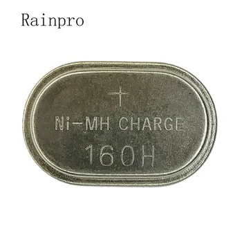 Rainpro 1PCS/VEĽA HB160 160mAh 1.2 V, NiMH Tlačidlo nabíjateľná batéria