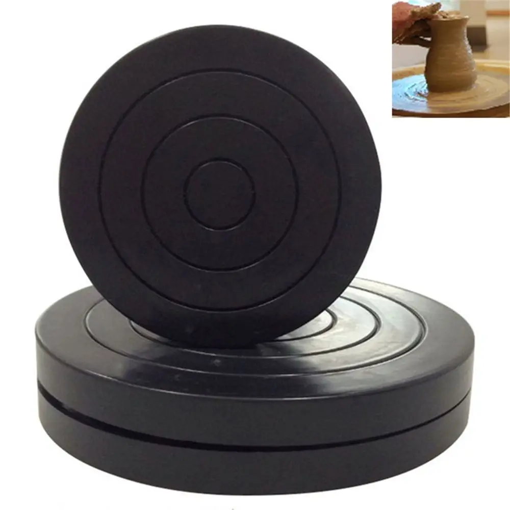 Remeslá Odolné Socha Nástroj, Otočenie 360° Rotačný Otočný Tanier Keramika Keramika Hlinené Kolieska1
