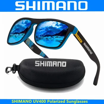 Shimano Polarizované slnečné Okuliare UV400 Ochrana pre Mužov a Ženy, Outdoor, Lov Rybolov Jazdy Cyklistické Okuliare Voliteľné Pole