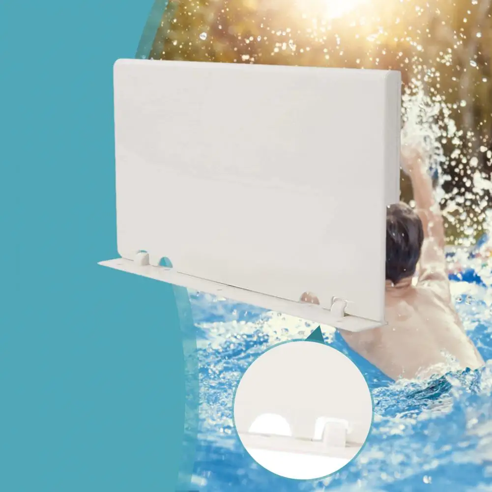 Skimmer Dvere Klapka Hať Ozvučnice Odolné PVC Jednoduchá Inštalácia Bazén Príslušenstvo Skimmer Ozvučnice Skimmer Hať Ozvučnice3