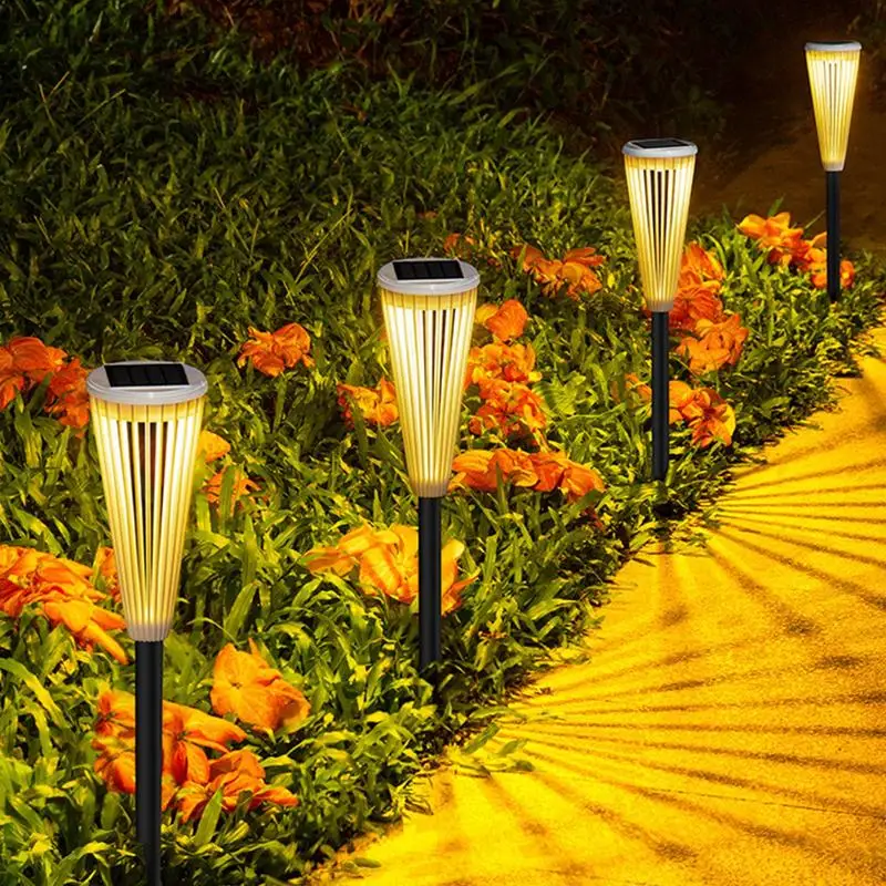 Solárne Záhradné Osvetlenie, LED Solárne Svetlá LED Trblietajúce Krajiny Vonkajšie Záhradné Dekorácie S Dáždnikom Tvar Na Cestu Dvore1
