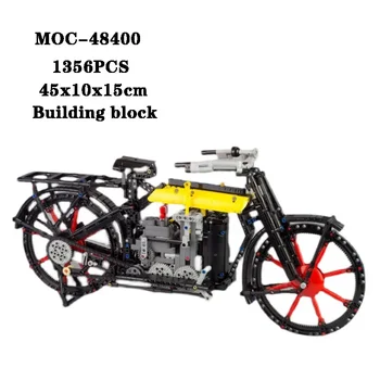 Stavebným MOC-48400 super motocykel model hračka montáž dospelých a deti puzzle vzdelávania hračka narodeniny Vianočný darček
