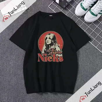 Stevie Nicks Retro Mladých Mystic T-Shirt Fanúšikov T-shirts Retro Oblečenie Potu Shirt Mens T Košele