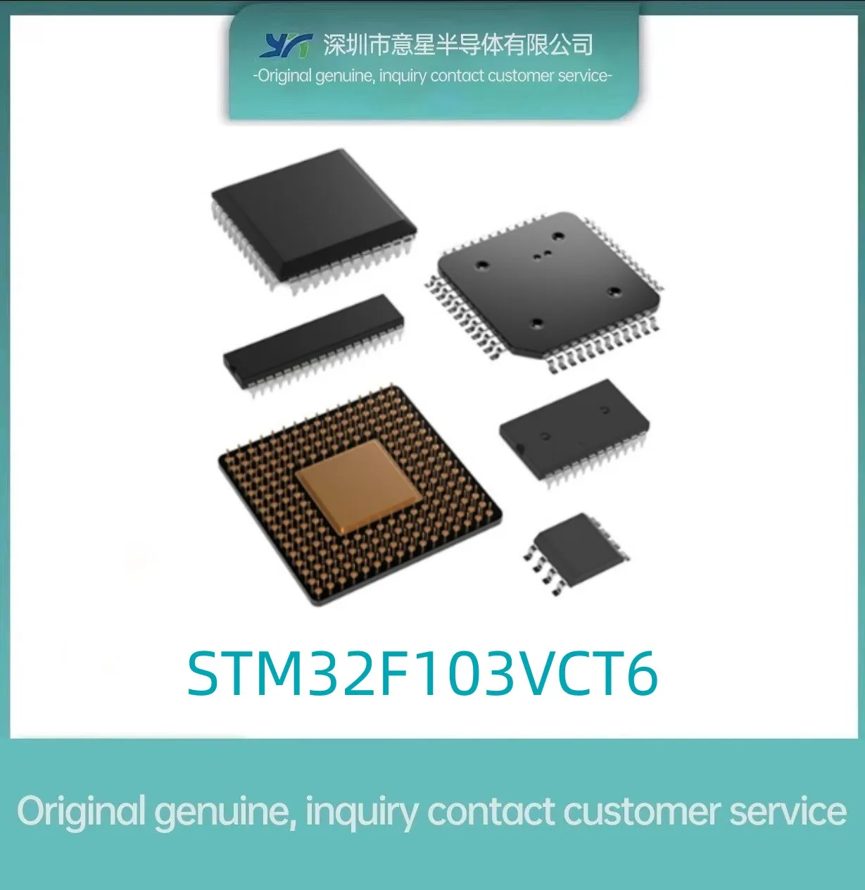 STM32F103VCT6 package LQFP100 vložené microcontroller IC čip pôvodné originálne0