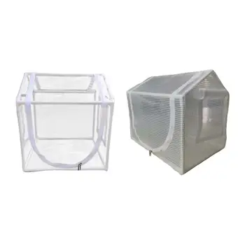 Stále Air Box Zips pre Studený Mráz Chránič s Robustný Rám Skladacia Skleníkových Zadnej Verande Balkónom Dvore Mini Skleníkových