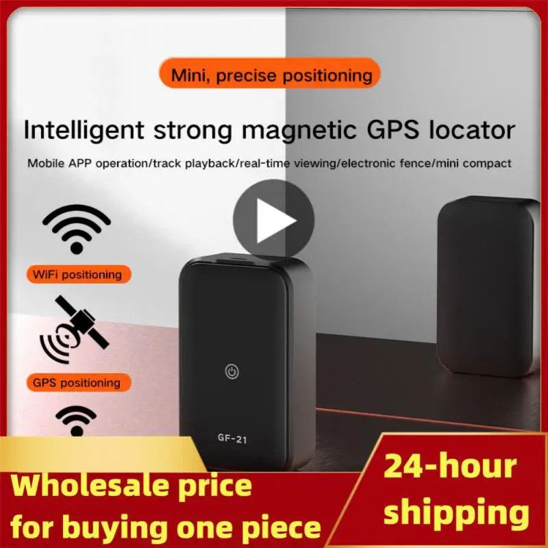 Top GF21 Mini GPS v Reálnom Čase Auto Tracker Anti-Stratené Zariadenie Hlasové Ovládanie Nahrávania Hľadáčik s Vysokým rozlíšením Mikrofón WIFI+LBS+GPS0