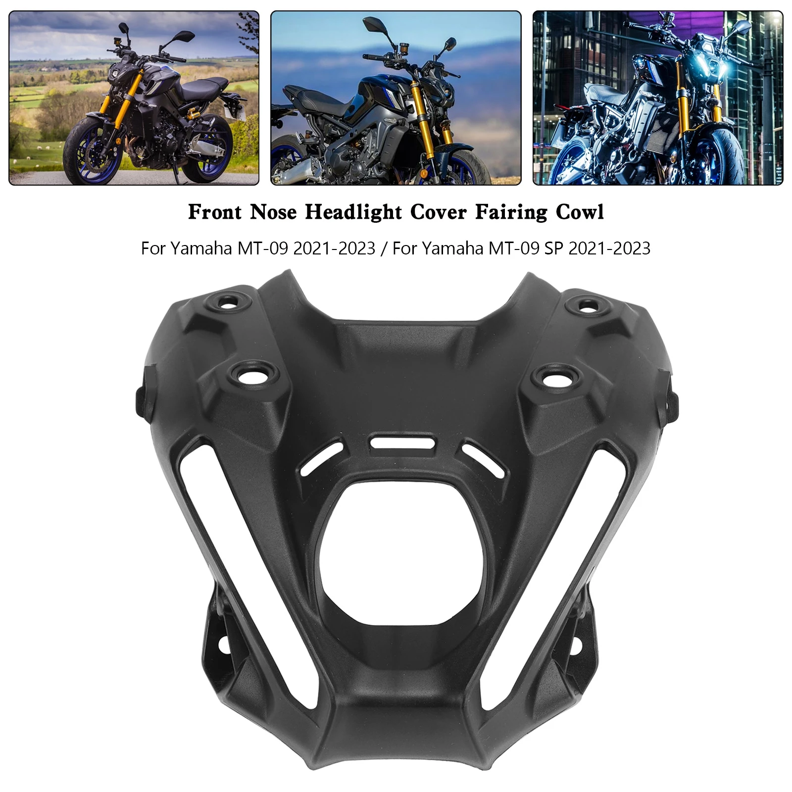 Topteng Predné Nos Svetlometov Kryt Kapotáže Kryt Pre Yamaha MT-09/MT-09 SP 2021-2023 Motocyklové Príslušenstvo2