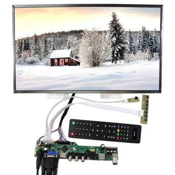 TV HD MI VGA, AV, USB, LCD riadiacej Dosky S 17.3 palce 1920x1080 LP173WF1 TL LCD Displej