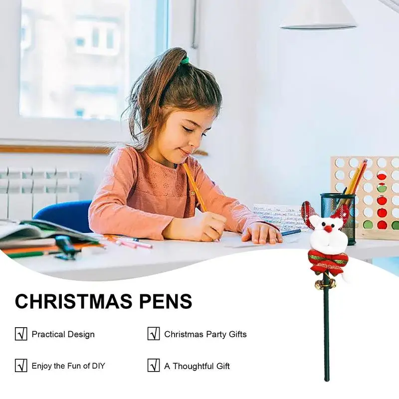 Vianočné Ceruzky Pre Deti Vianočné Snehuliak Ceruzka Pre Písanie Roztomilé Deti V Triede Odmeny Pre Chlapcov, Dievčatá, Batoľa Pre Deti4