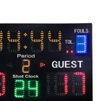 Vnútorné Basketball Scoreboard s Diaľkovým Elektronické Hodnotiacej tabuľky pre Hry