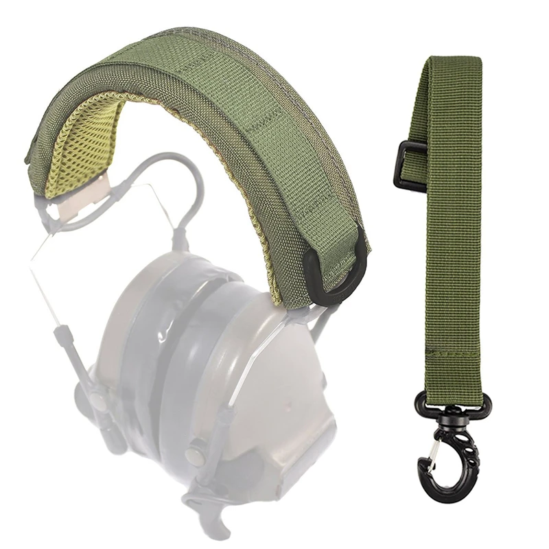 Vonkajšie Modulárny Headset Kryt Na Ochranu Molle Hlavový Most Vojenské Taktické Chrániče Sluchu Mikrofón Lov, Streľbu Kryt Slúchadiel1
