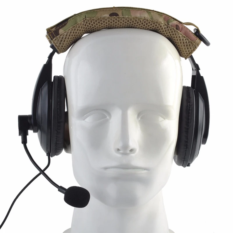 Vonkajšie Modulárny Headset Kryt Na Ochranu Molle Hlavový Most Vojenské Taktické Chrániče Sluchu Mikrofón Lov, Streľbu Kryt Slúchadiel5