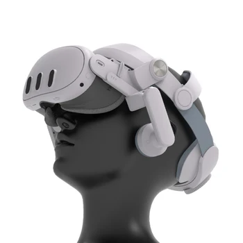 VR Headset Hlavu Popruhu, Pohodlné Nastaviteľné Ochranné hlavový most VR Príslušenstvo Pre Meta Quest 3 Headset