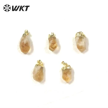 WT-P1757 WKT Prírodné náhodné tvar topazs prívesok môže byť spárovaný s reťazca šperky, darčeky, doplnky pre ženy obstarávania