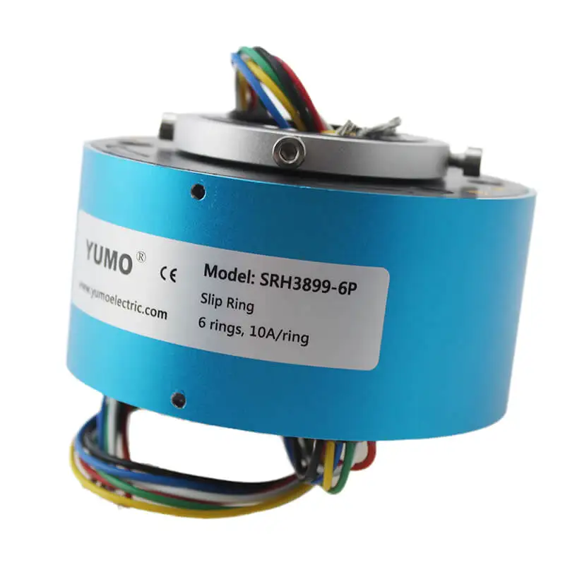 YUMO sklzu krúžok SRH3899-6P 6 obvody rotujúce konektor elektrické Sklzu motora1
