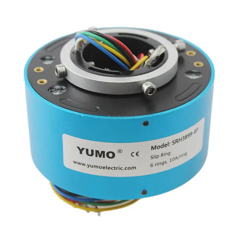YUMO sklzu krúžok SRH3899-6P 6 obvody rotujúce konektor elektrické Sklzu motora4