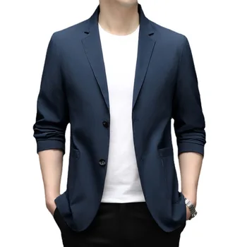 Z628-2023 nové malé vyhovovali mužov kórejská verzia slim oblek mužov mládež sako