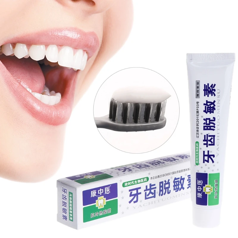 Zuby Znecitlivenie 60 g Guma Anti-alergické Účinky zubná pasta Sensitive Liečbu1