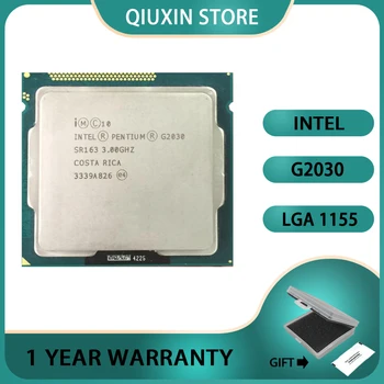 Процессор Intel Pentium G2030, ЦП 3,0 ГГц, LGA1155, 100% для настольного компьютера рабочий процессор