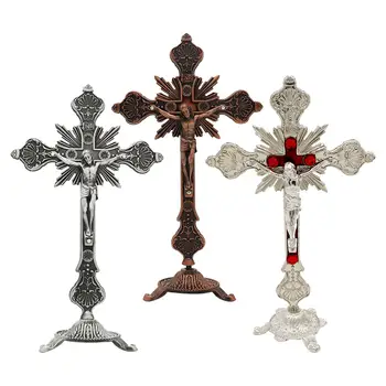 Stojí Kríž Tabuľka Kríž pre Kresťanská Výzdoba Domov Dekor Stola